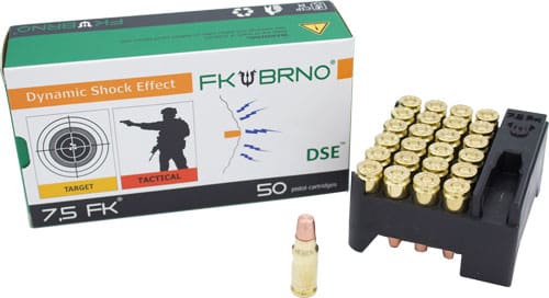 TMT FK BRNO 7.5 F9 101GR FLAT – NOSE 50RDS 12BX PER CASE