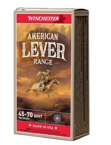 WINCHESTER AMERICAN LEVER – 45-70 GOVT 300GR JHP 20RD 10BX