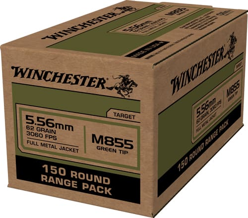 WINCHESTER USA 5.56X45 62GR – GREEN TIP 600RD CASE LOT