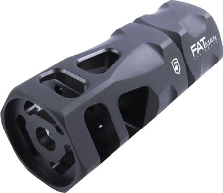 PHASE 5 MUZZLE BRAKE FATMAN – 5.56MM 1/2X28 AR-15 BLACK