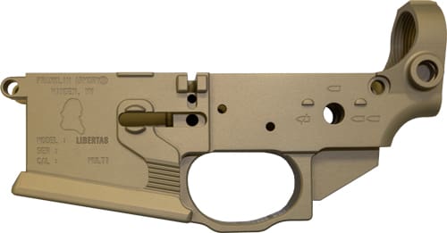 FRANKLIN ARMORY LIBERTAS – STRIPPED BILLET LOWER DESERT