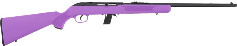 SAVAGE 64F 22LR 21″ BBL – BLUED/PURPLE SYNTHETIC