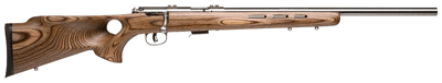 SAVAGE 93-BTVS 22WMR 21″ HB – ACCU TRIGGER SS/BRN LAM T-HOLE