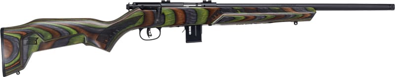 SAVAGE 93R17 MINIMALIST 17HMR – 18″ MATTE/GREEN LAMINATE
