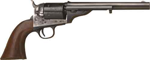 CIMARRON 1872 OPEN TOP ARMY – 38SP 7.5″ FS CC/BLUED WALNUT