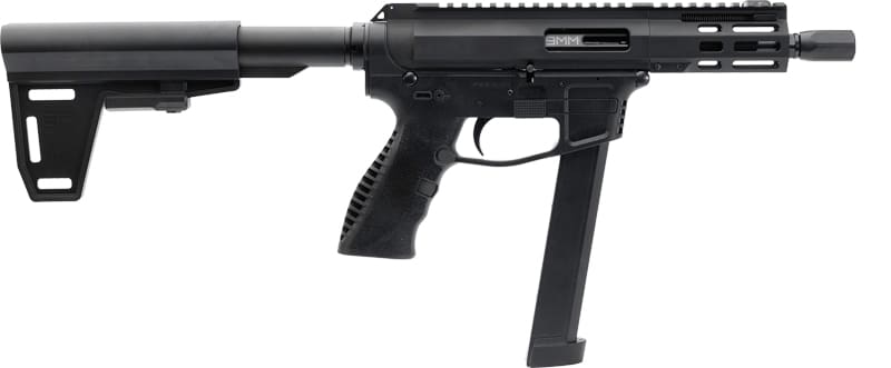 GFORCE ARMS JAWBONE HYBRID 9MM – PISTOL 5″ BBL 33RD BLACK