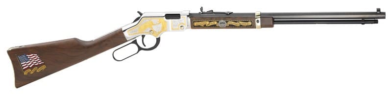 HENRY H4 MILITARY SERVICE ED. – 22S/L/LR 20″ OCTAGON ENGRAVED