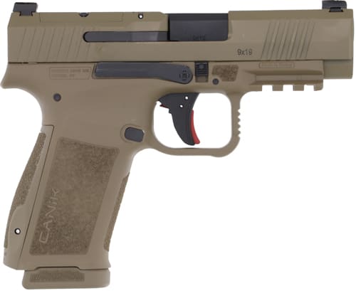 CANIK METE MC9LS 9MM 3.68″ BBL – OR FS 2-17RD MAGS FDE