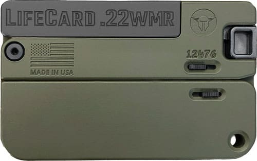 TRAILBLAZER LIFECARD 22WMR – SINGLE SHOT OLIVE DRAB GREEN