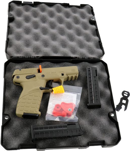 KEL-TEC P17 22LR TAN – 17-SHOT W/3 MAGAZINES