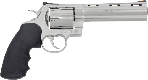 COLT ANACONDA 44MAG 6″ 6RD – STAINLESS RUBBER GRIPS
