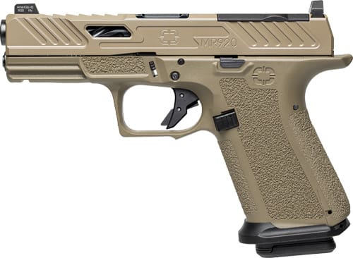 SHADOW SYSTEMS MR920 ELITE 9MM – OPTIC CUT UNTHREADED BBL FDE