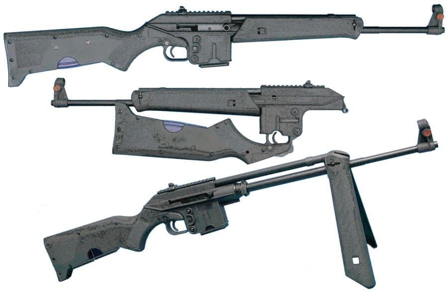 KEL-TEC SU16A RIFLE 5.56MM – 10RD BLACK POLYMER
