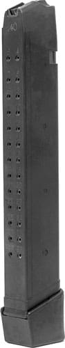 KCI USA INC MAGAZINE FOR GLOCK – 40 S&W 31RD BLACK POLYMER