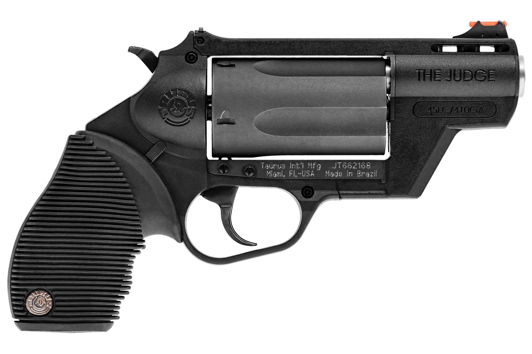 TAURUS PUBLIC DEFENDER POLY JUDGE REVOLVER 45COLT/410 2.5″ BLACK 5RD