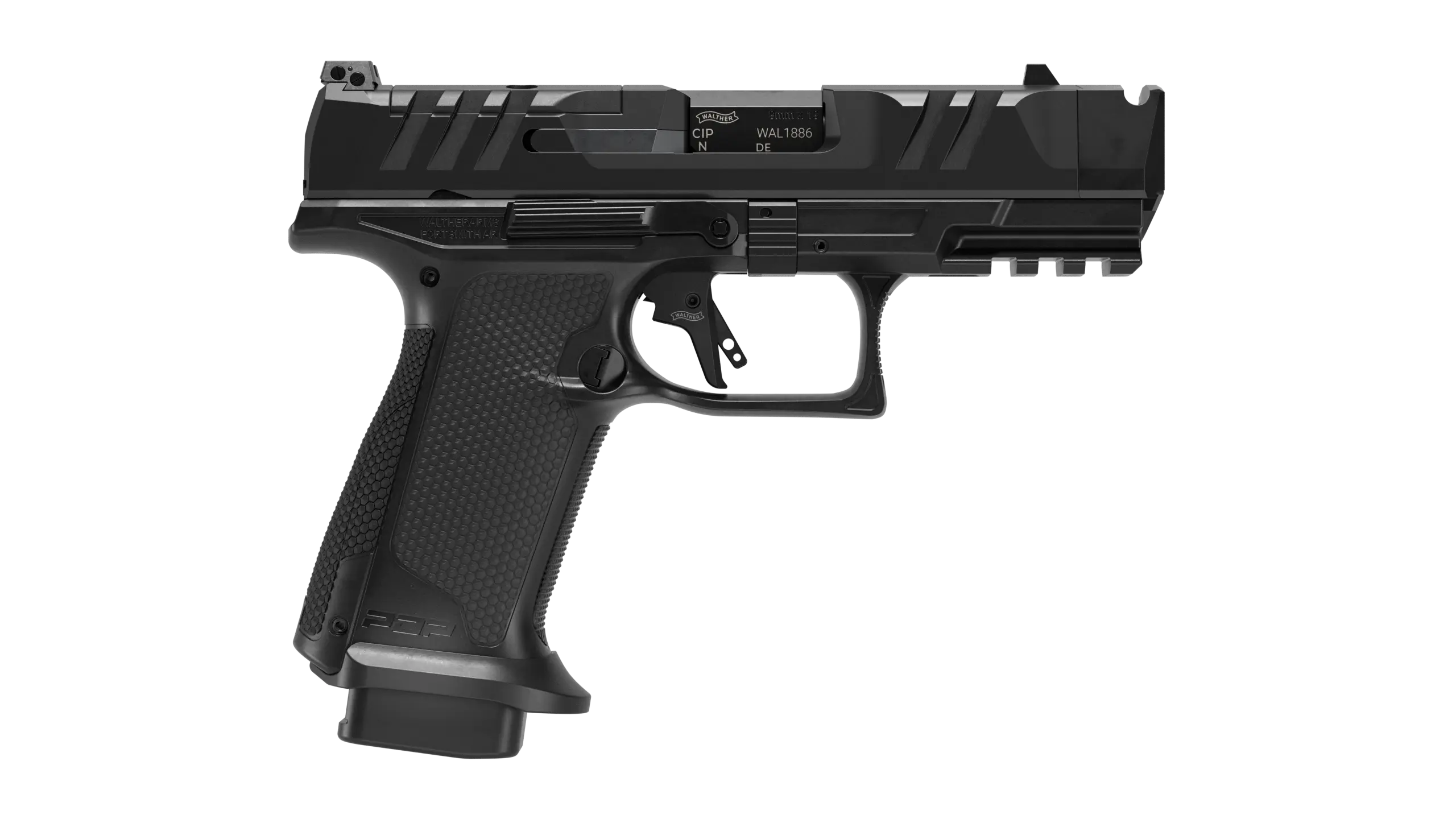 WALTHER PDP F-SERIES PRO-X 9MM 3.75″ COMPENSATED PISTOL BLACK 3-10RD MAGS