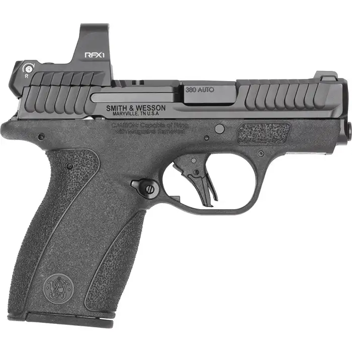 SMITH & WESSON BODYGUARD 2.0 NMS W/ RFX1 OPTIC 380ACP PISTOL 2.75″ 1-10RD 1-12RD