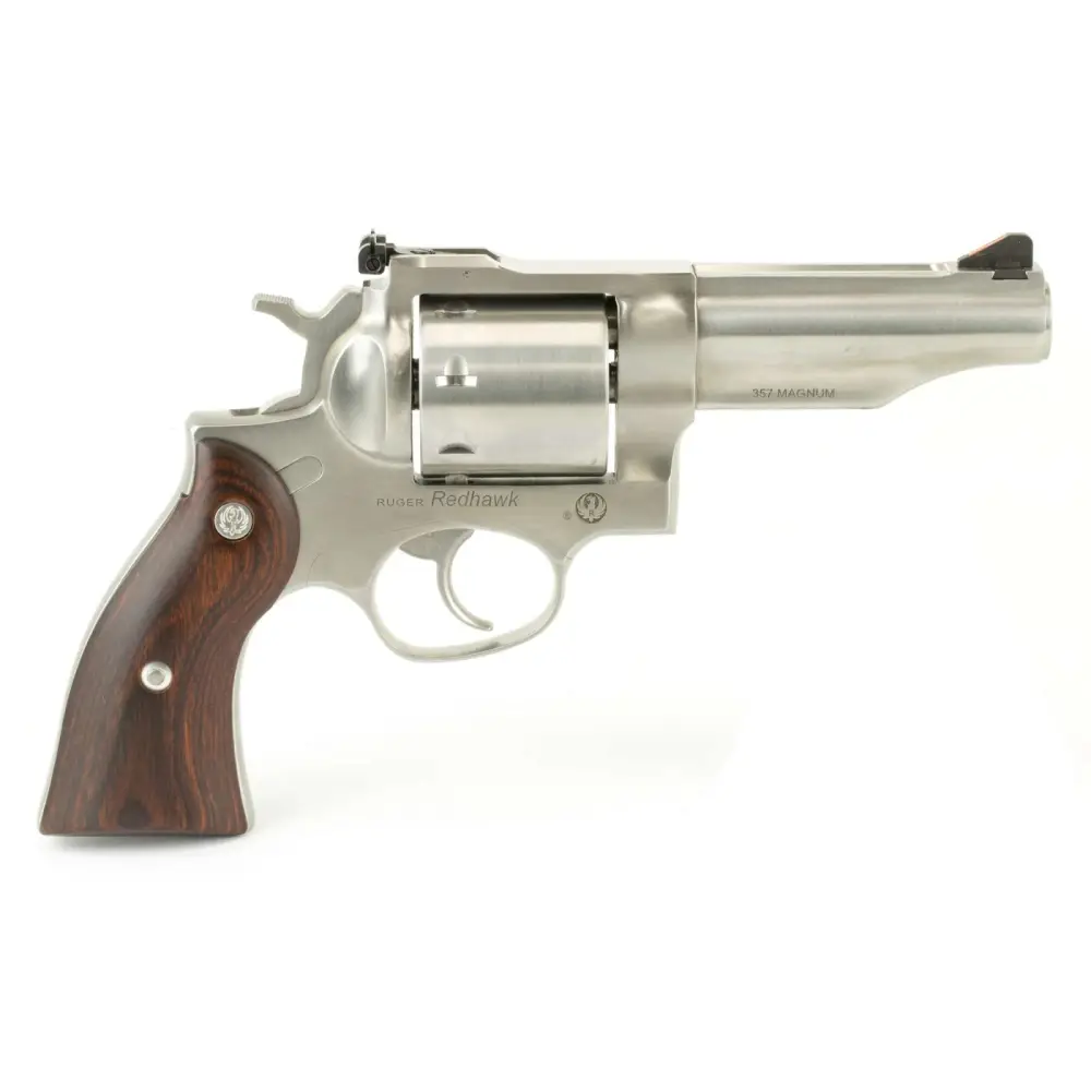RUGER RDHWK 357MAG REV 4.2″ STS WD GRP FXD SIGHT