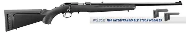 RUGER AMERICAN RIMFIRE STND 17 HMR RFL 22″ BLK SYN