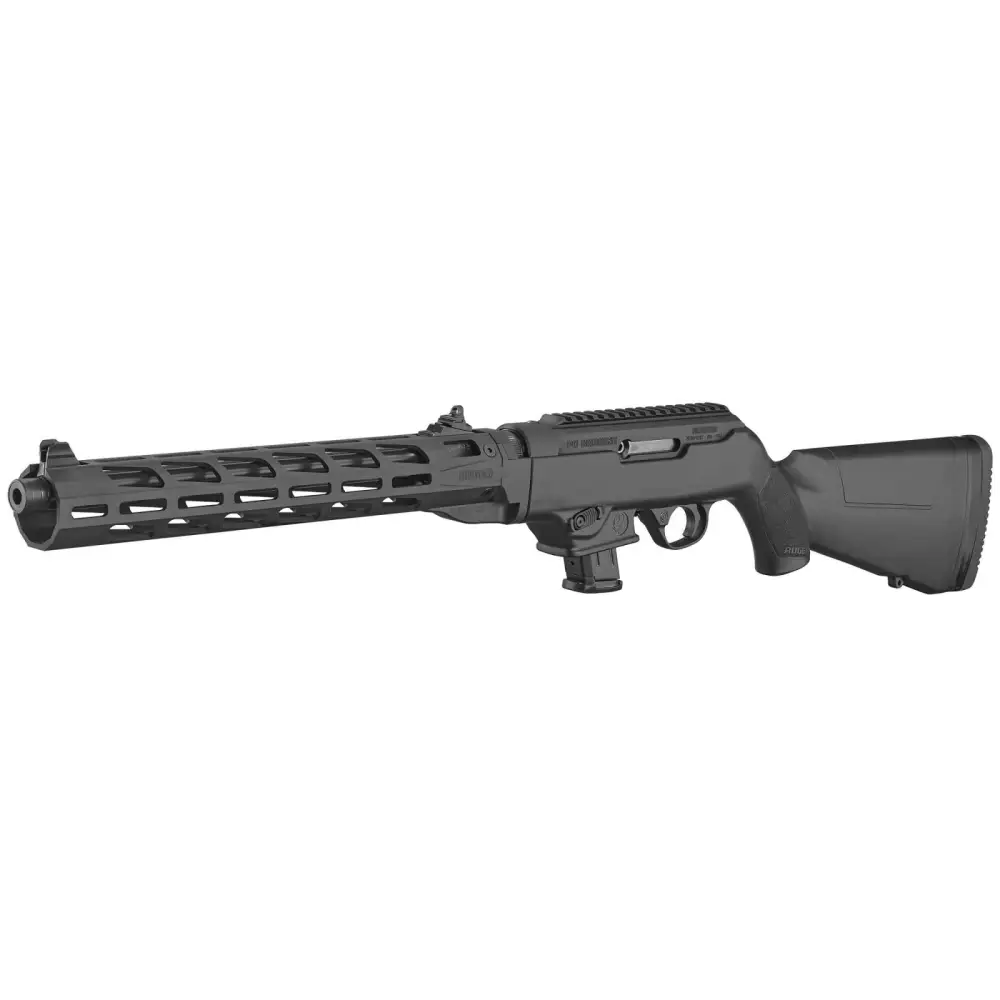 RUGER PC CARB 9MM RFL 16.1″ FLUTED W/HG 10RD BLK SYN