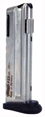 WALTHER MAGAZINE P22Q 22LR – 10RD WITH FINGER REST