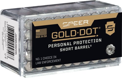 SPEER GOLD DOT 22WMR 40GR GDHP – SHORT BARREL 50RD 40BX/CS