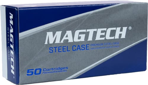 MAGTECH 9MM LUGER 115GR STEEL – CASE FMJ-RN 50RD 20BX/CS