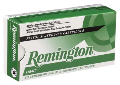 REMINGTON UMC 45 ACP 230GR – FMJ-RN 50RD 10BX/CS
