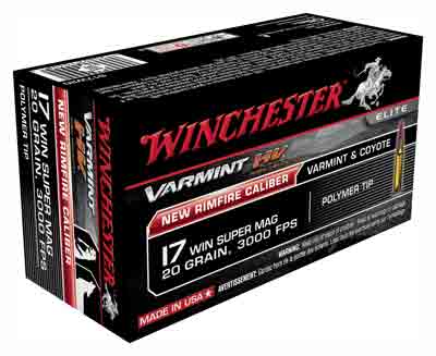 WINCHESTER VARMINT HV 17 WSM – 20GR V-MAX 50RD 10BX/CS