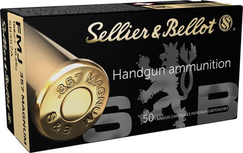 S&B 357 MAG 158GR FMJ-RN – 50RD 20BX/CS