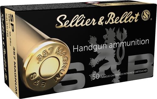 S&B 357 MAG 158GR JSP – 50RD 20BX/CS