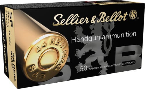 S&B 44 REM MAG 240GR JSP – 50RD 12BX/CS