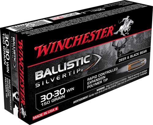 WINCHESTER SUPREME 30-30 WIN – 150GR SILVER-TIP 20RD 10BX