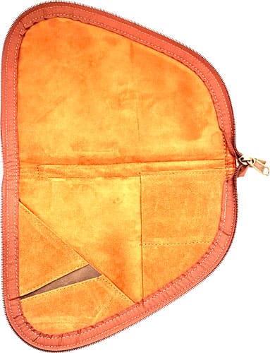 PALMETTO PISTOL CASE MEDIUM – OX BLOOD-BROWN BUFFALO