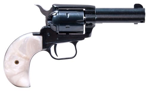 HERITAGE 22LR/22WMR COMBO 3.5″ – BLUED W/WHITE BIRDSHEAD GRIPS