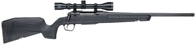 SAVAGE AXIS XP 308WIN 20″ – THREADED W/3-9X40 BLACK/BLACK
