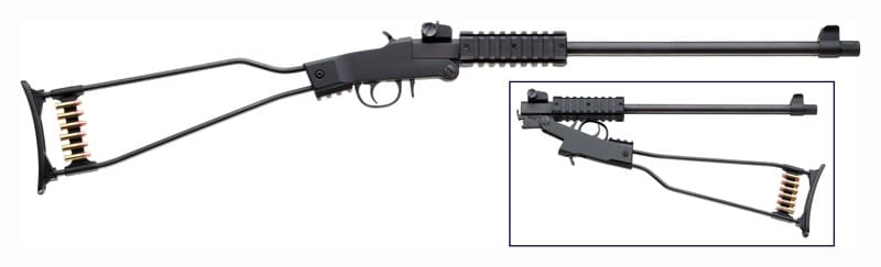 CHIAPPA LITTLE BADGER 17HMR – 1/2X28″ THREADED BLACK MATTE