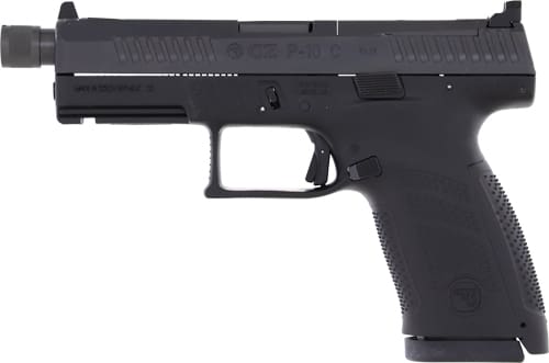 CZ P-10 C OR 9MM FS 17RD - SUPPRESSOR READY BLACK - Image 2