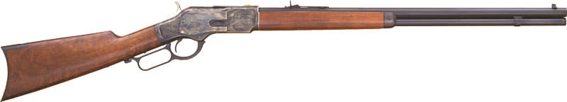 CIMARRON 1873 SPORTING 357/38 – 24″ OCTAGON CC/BLUED WALNUT
