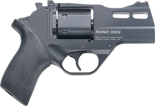 CHIAPPA RHINO 30SA 357MAG – 3″ ADJ. SIGHT BLACK/RUBBER