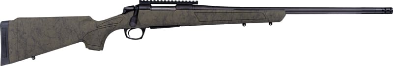 CVA CASCADE XT 308 WIN 22″ – #5 W/RAIL BLACK/OD GREEN