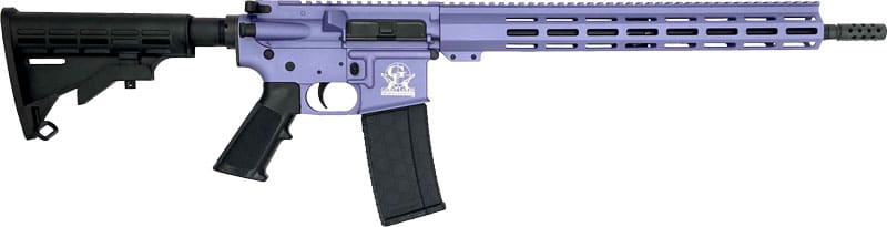 GLFA AR15 RIFLE 223 WYLDE – 16″ NIT BBL WILD ORCHID