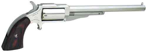NAA MINI-REVOLVER “HOGLEG” – 22WMR 6″ FS S/S WOOD
