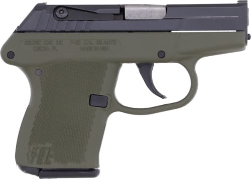 KEL-TEC P-32 32ACP DA FS – 7SH BLUED/GREEN GRIP