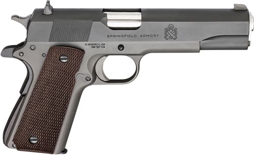 SPRINGFIELD 1911 DEFENDER MIL – SPEC 45ACP 5″ 7RD PARKERIZED