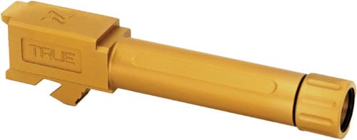 TRUE PRECISION FOR GLOCK 26 – BARREL THREADED GOLD TIN