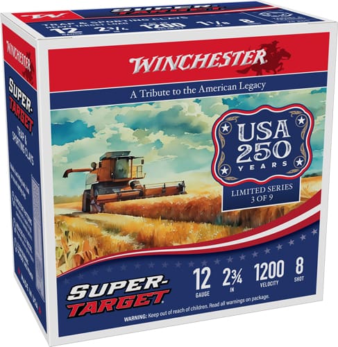WINCHESTER TARGET 12GA 2.75″ – 1-1/8OZ #8 1200FPS 250RD CASE