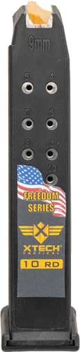 XTECH TACTICAL MAGAZINE FOR – GLOCK 17 10RD FREEDOM SERIES