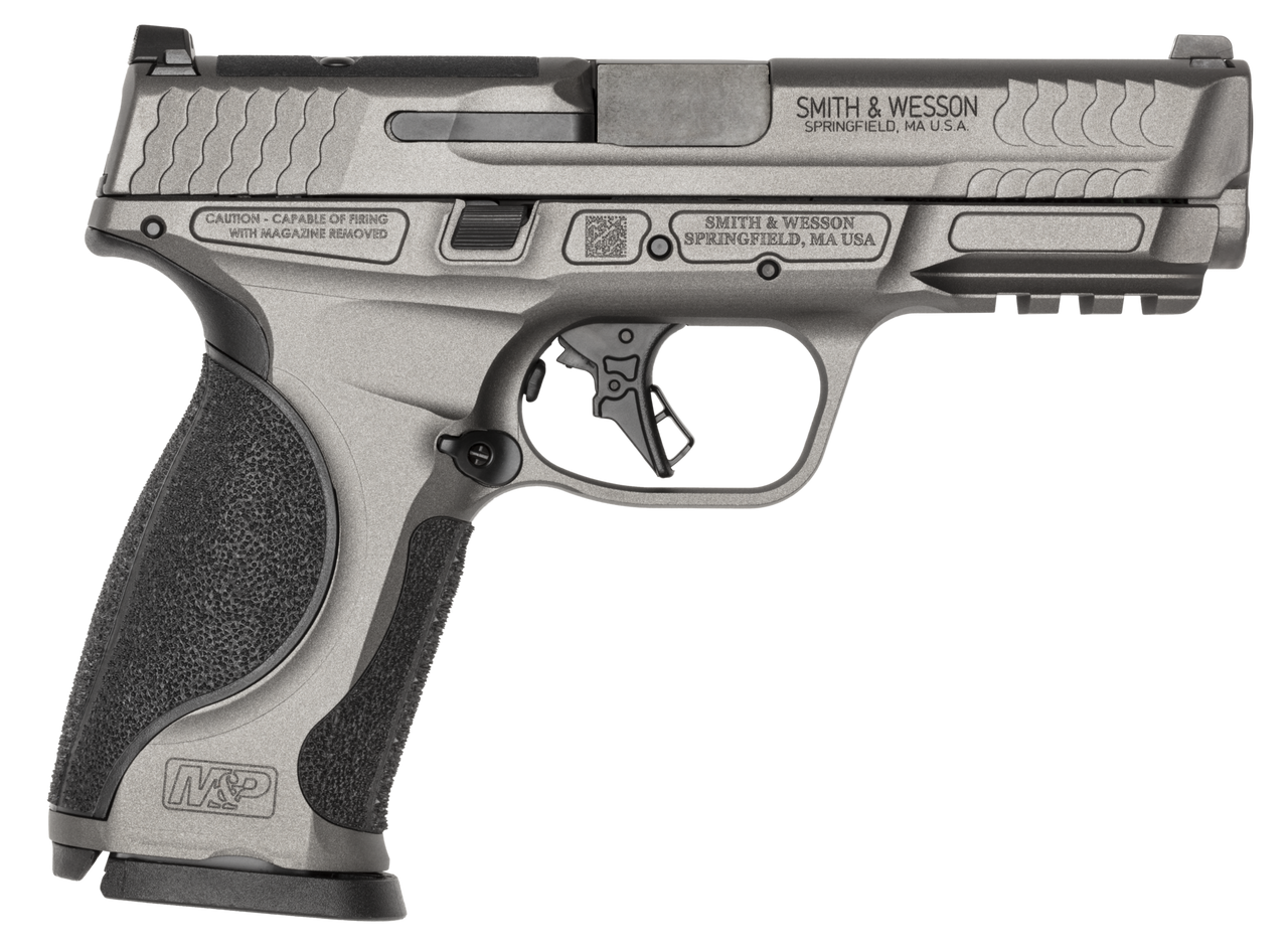 SMITH & WESSON M&P 40SW M2.0 METAL O.R. NTS 4.22″ GRAY 2-15RD MAGS