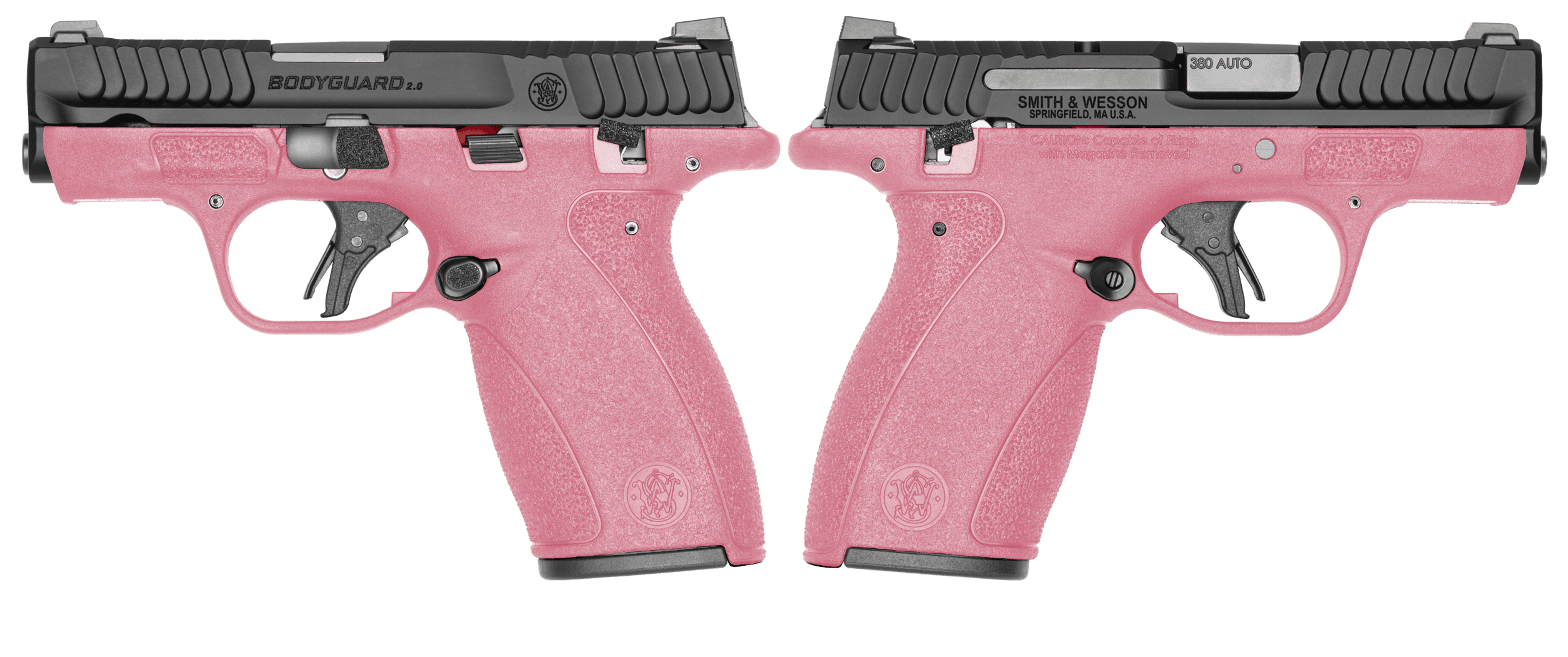 SMITH & WESSON BODYGUARD 2.0 MS 380ACP 2.75″ PINK SHERBET 1-10RD 1-12RD